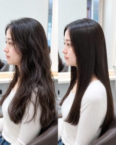 群馬県  伊勢崎市 髪質改善 美容室アシック 縮毛矯正 トリートメント　美容師 有賀聡  口コミ 美髪ケア　酸熱トリートメント　メテオトリートメント　マーブ　ネオメテオストレート　メテオカラー