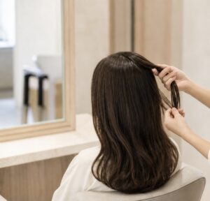 美容室ACHICのネオメテオストレート施術前カウンセリングのイメージ