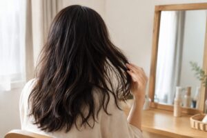 群馬県伊勢崎市の美容室ACHICが紹介する、うねりや広がりが気になるロングヘア
